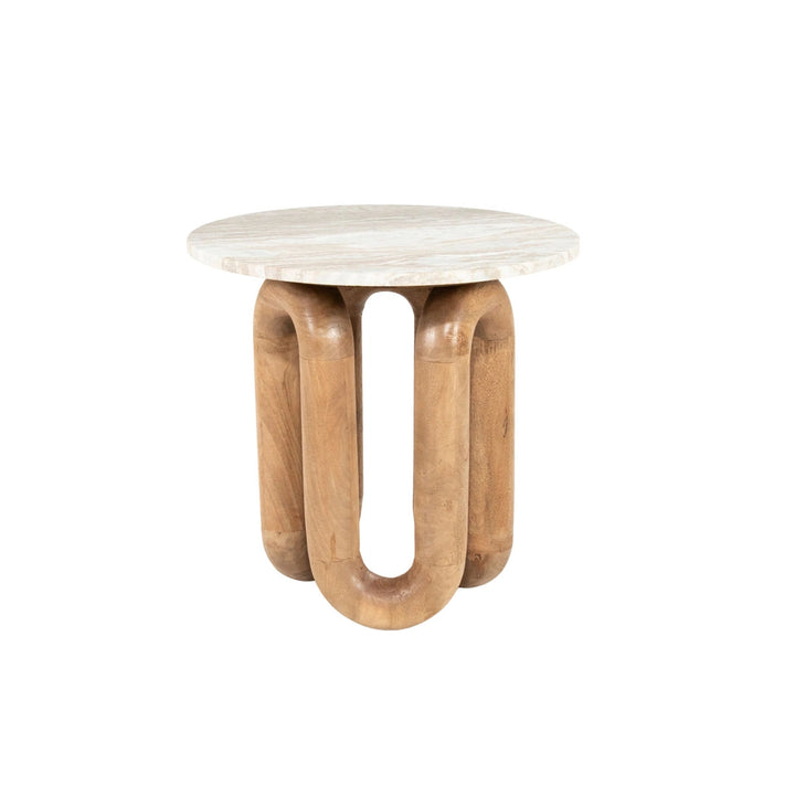 LoopStone Tafel – Salontafel & Bijzettafel | Mango Hout & Marmer