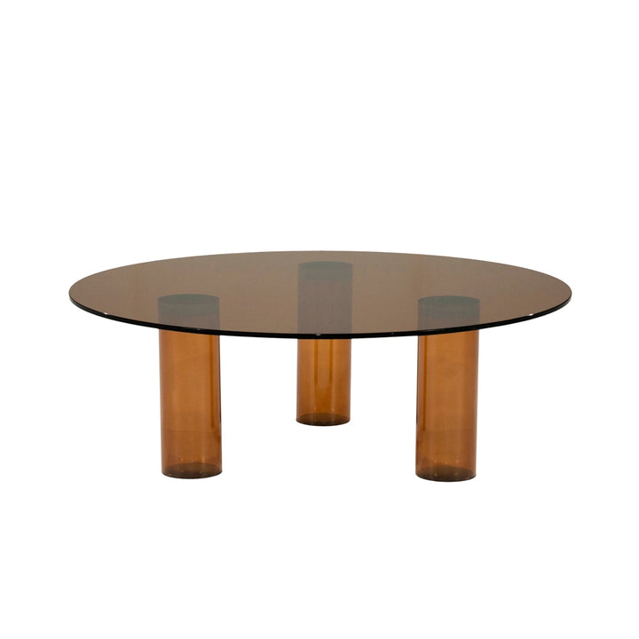 Aero Tafel Set – Salontafel & Bijzettafel | Glas & Resin Design