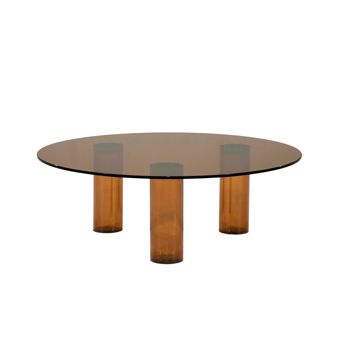 Aero Tafel Set – Salontafel & Bijzettafel | Glas & Resin Design