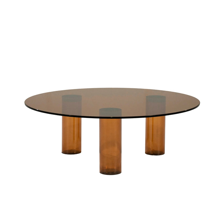 Aero Tafel Set – Salontafel & Bijzettafel | Glas & Resin Design