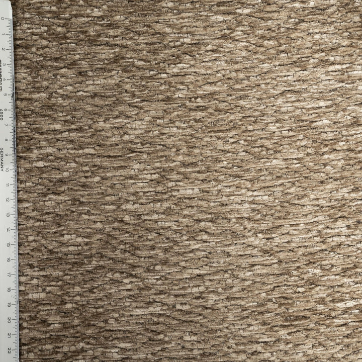 Chromette Fauteuil – Taupe & Bruin | Design Stoel met Stalen Frame