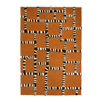 Carpet StripeScape Vloerkleed – Bruin & Caramel