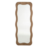 By-Boo Mira Spiegel Golvend – Houten Lijst 180 cm