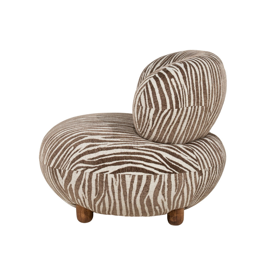 Mochi fauteuil schuin van voren