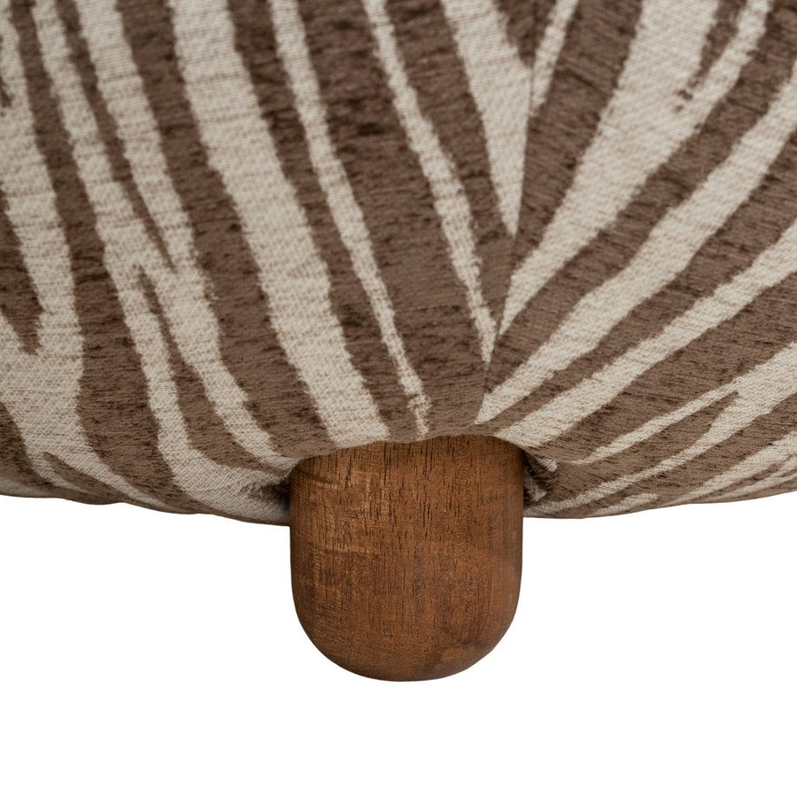 Mochi fauteuil detail van de stof