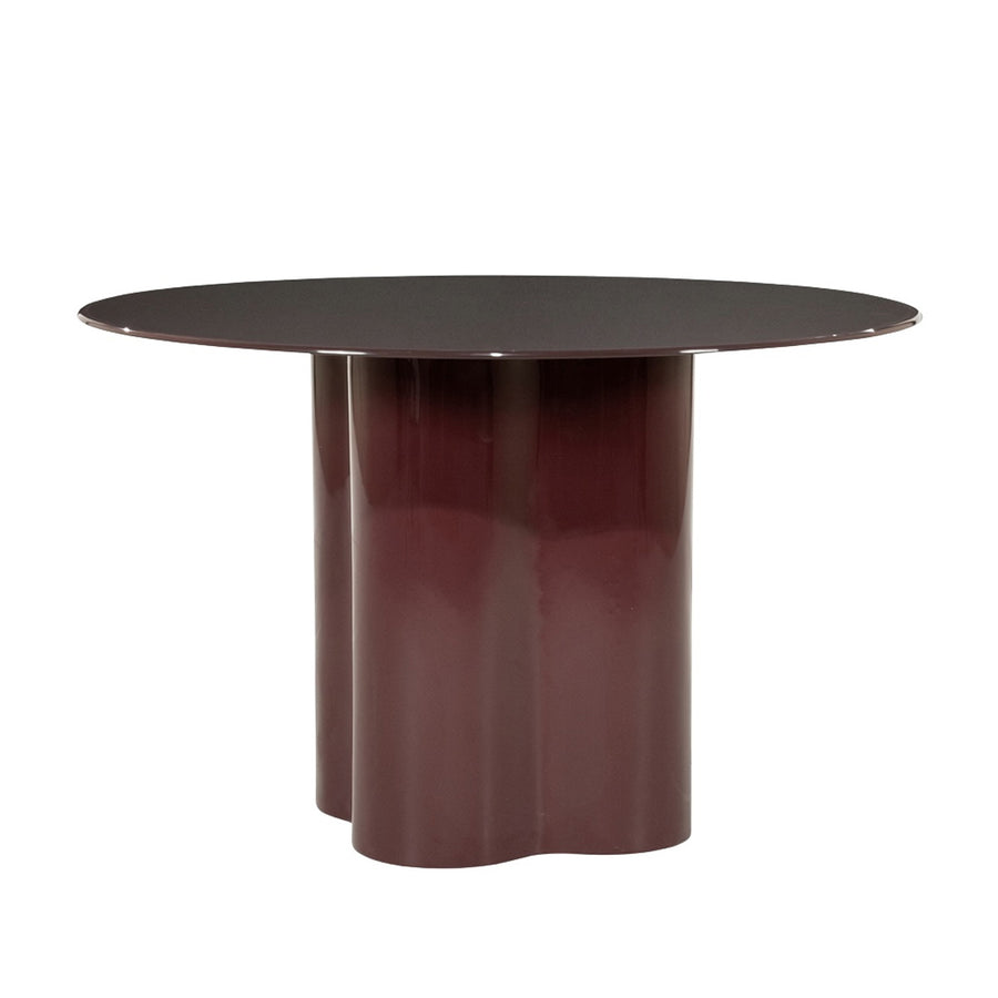 Dauphine eettafel schuin van voren