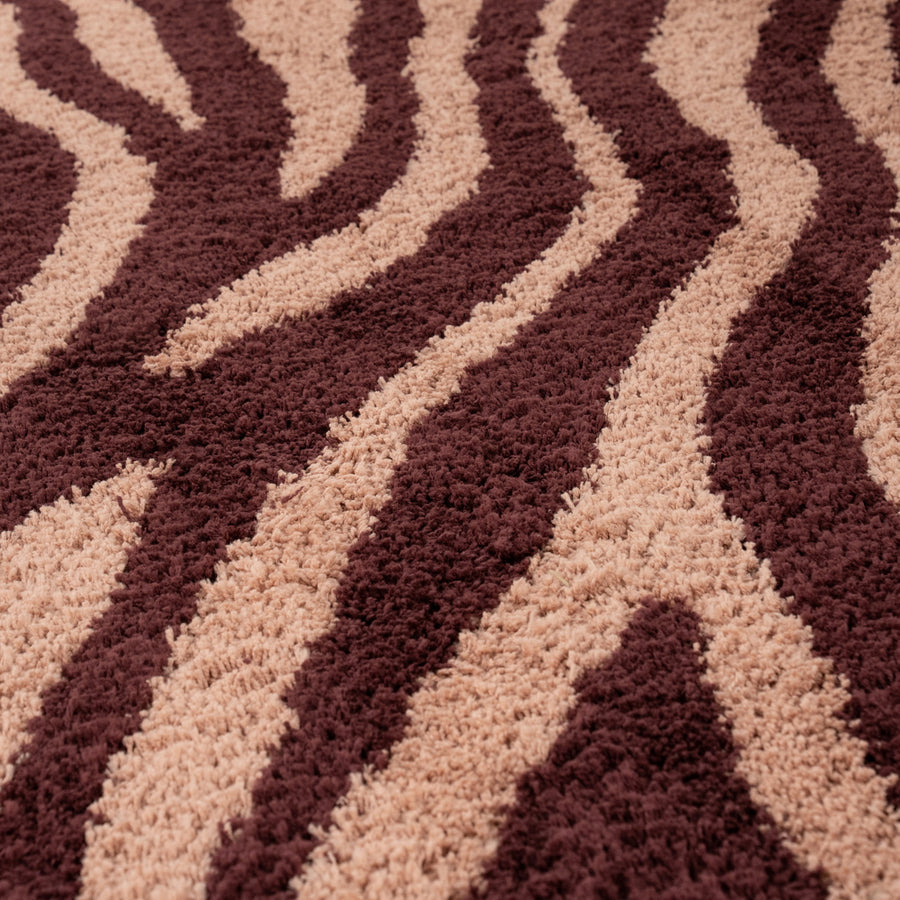 Fantaisie vloerkleed detail van de pool