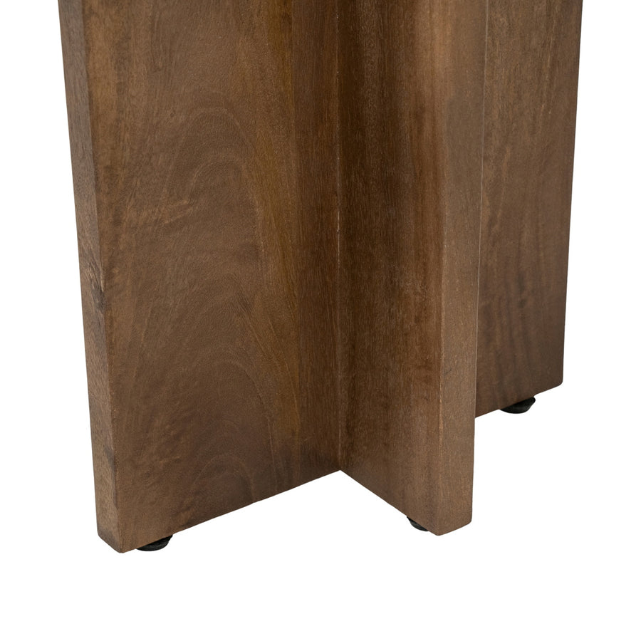Haussmann sidetable detail van het houten onderstel