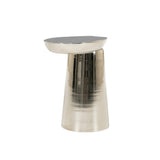 By-Boo Muse Bijzettafel Chroom – Handgemaakt Shiny Nickel