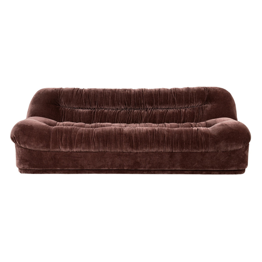 By-Boo Montaigne 3-zits bank in paars velvet