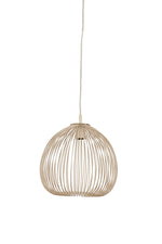 Light & Living Hanglamp Rilana Mat Beige Ø34cm