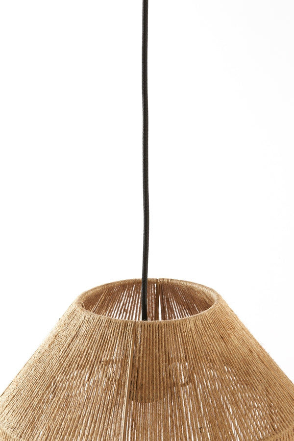 Light & Living Hanglamp Malva Jute Naturel