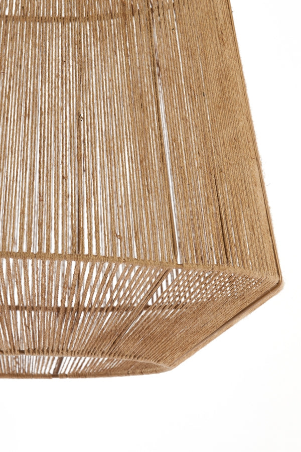 Light & Living Hanglamp Malva Jute Naturel