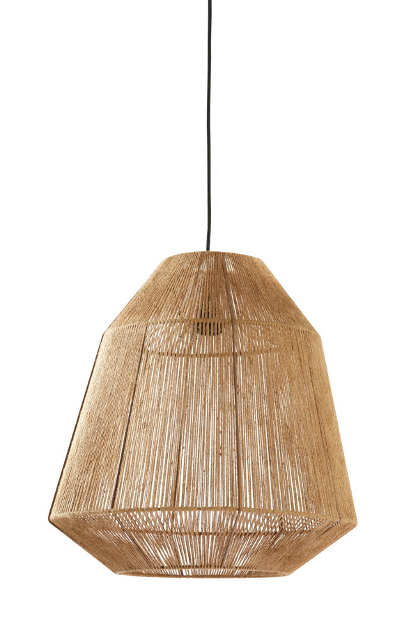 Light & Living Hanglamp Malva Jute Naturel
