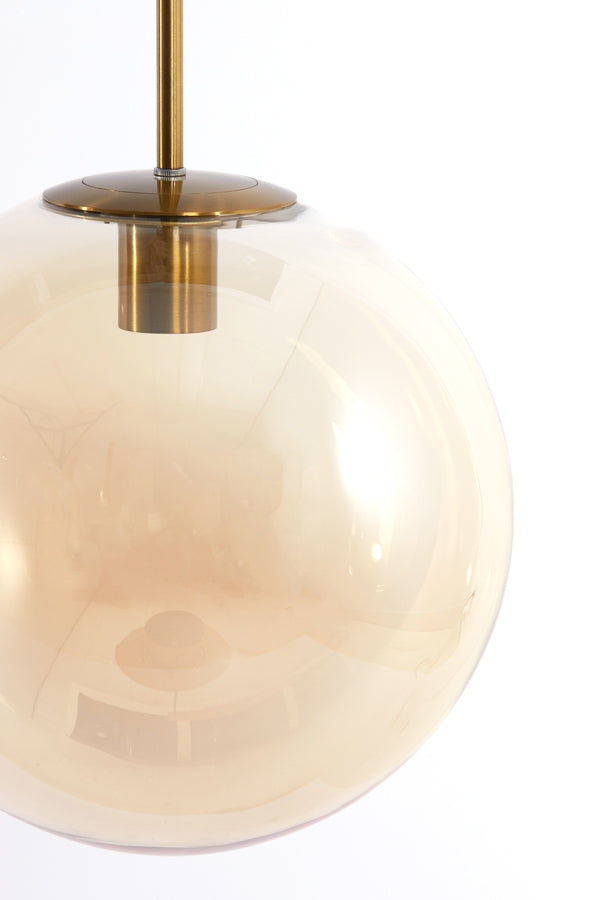 Light & Living Hanglamp Medina 3-Lichts Glas 120cm