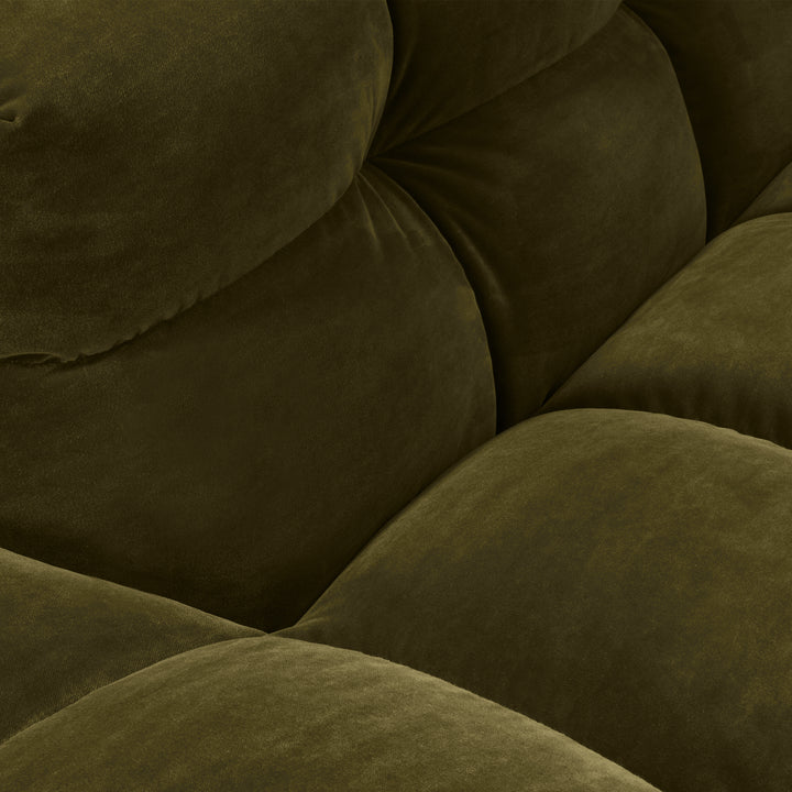 Velvet Chaise Longue – Luxe Ronde Design Ligbank | Royal Forest