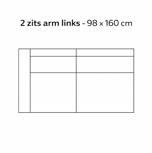 Modulaire Lounge Bank Zelf Samenstellen | SEVN Amarillo