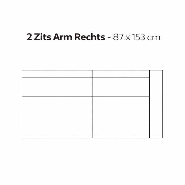 Strakke Modulaire Bank Zelf Samenstellen | SEVN Annebeth