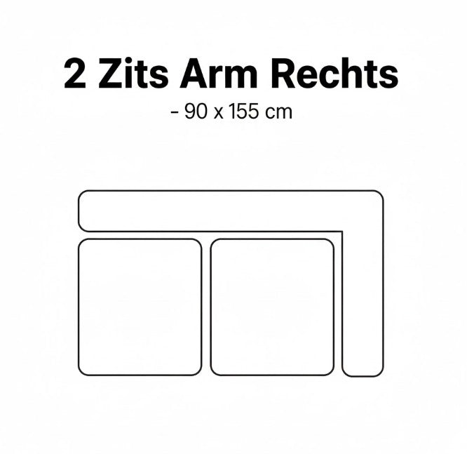 Ronde Modulaire Bank Zelf Samenstellen | SEVN Denise