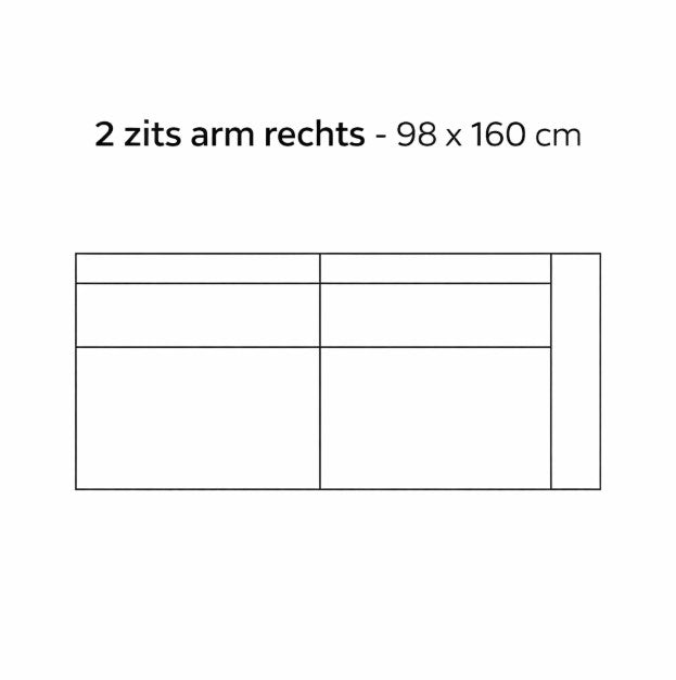 Modulaire Lounge Bank Zelf Samenstellen | SEVN Amarillo
