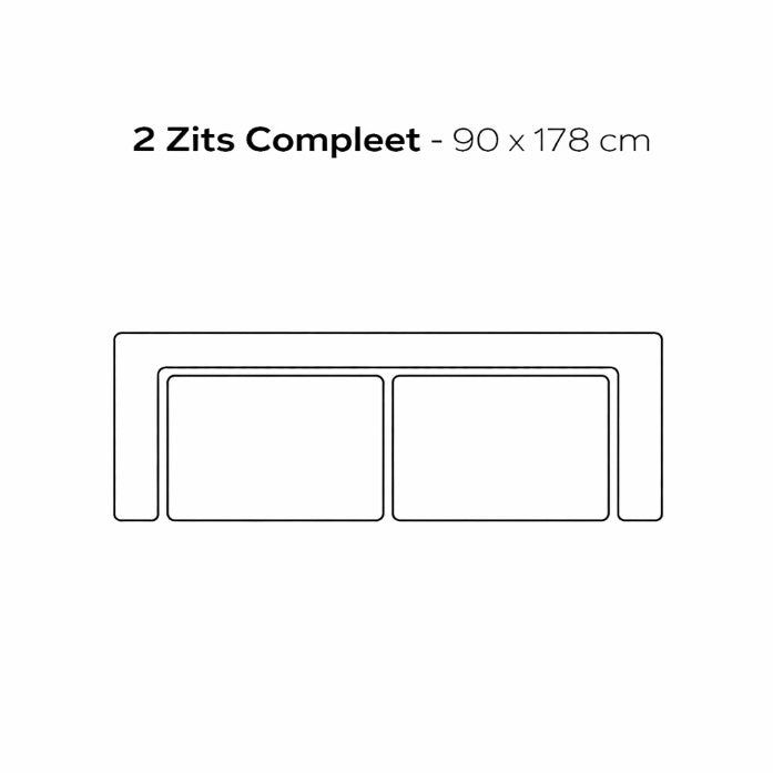 SEVN Diane – Modulaire Design Bank losse modules-zelf samenstellen