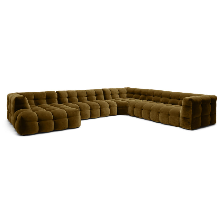 Velvet U-Bank – Luxe Modulaire Zithoek | Royal army
