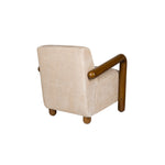 Dutchbone Robinson fauteuil van achteren