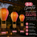 Solar luchtballon lamp – Hangende solar tuinlamp voor tuin & balkon