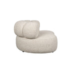 Dutchbone Duvane fauteuil zijaanzicht