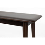 Dutchbone Elroy bankje detail hout