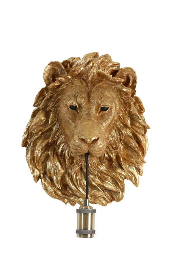 Light & Living Wandlamp Lion 33x40cm