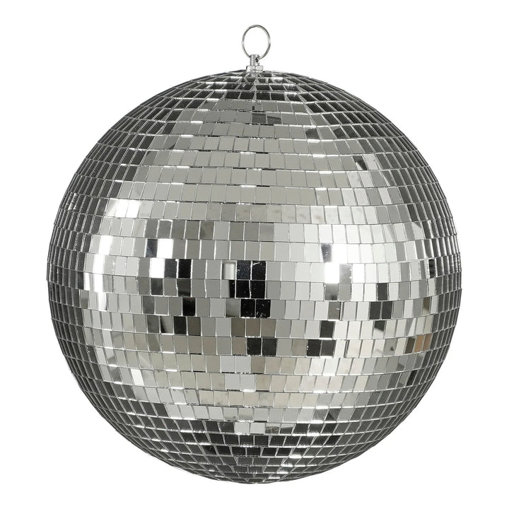 Mica Decorations Kerst Discobal - Ø30 cm - Zilver