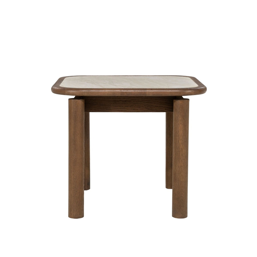 Salontafel Gabi 120x60 cm – eikenfineer & keramiek