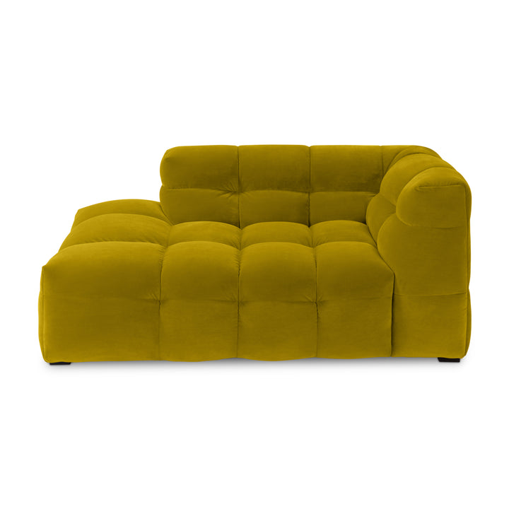 Velvet Chaise Longue – Luxe Ronde Design Ligbank | Royal Sun