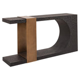 Richmond Wandtafel Bazel Zwart met Goud