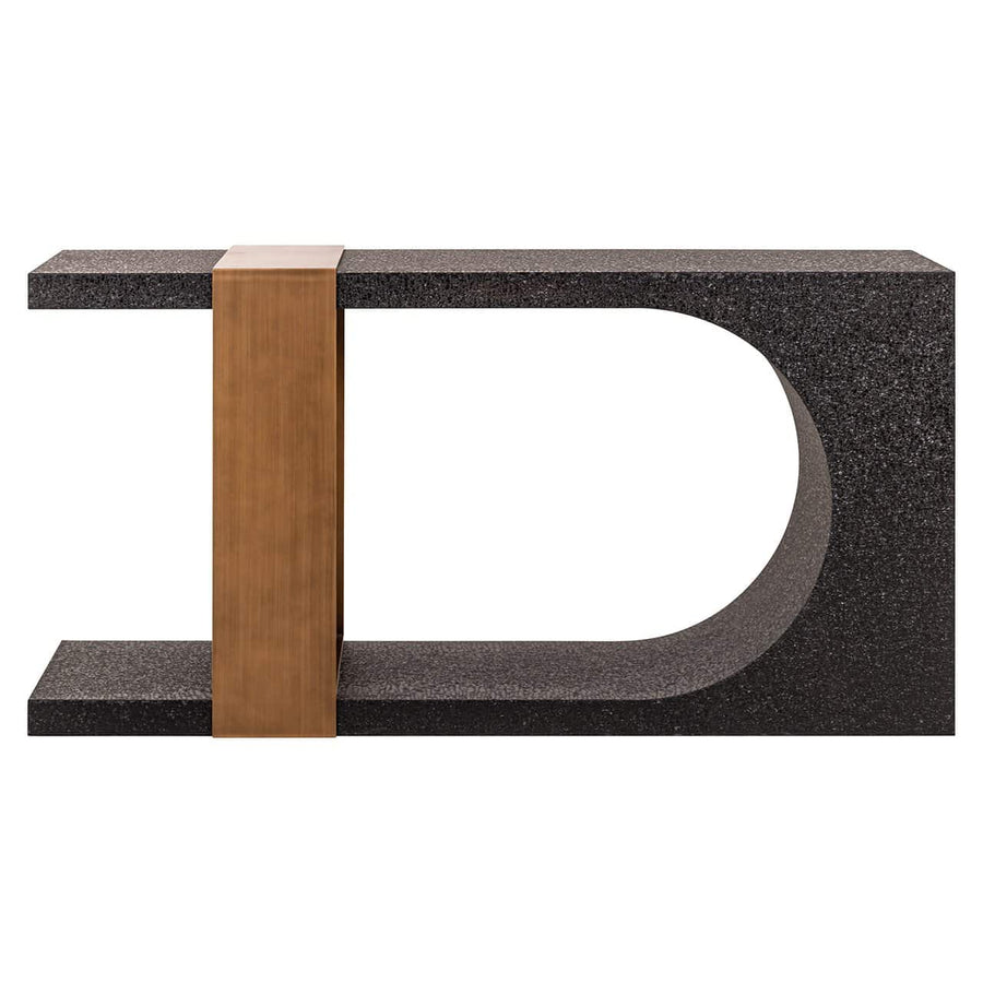 Richmond Wandtafel Bazel Zwart met Goud