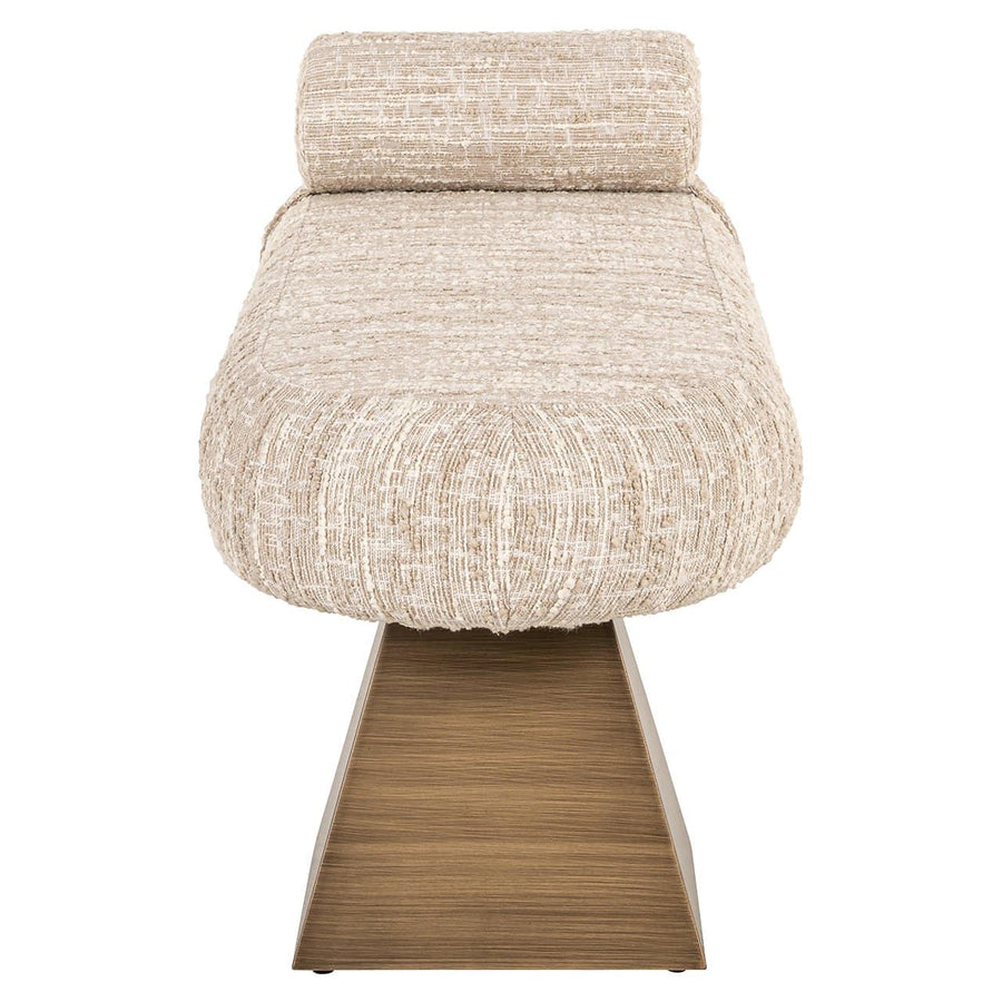Design Bankje Beige 148 cm 3