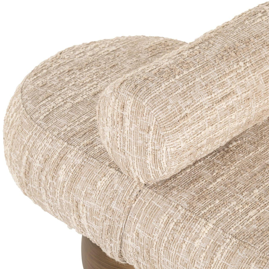 Design Bankje Beige 148 cm 5