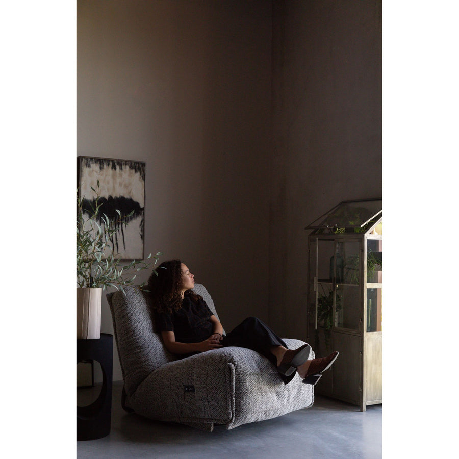 Hamilton relaxfauteuil achterover gekanteld