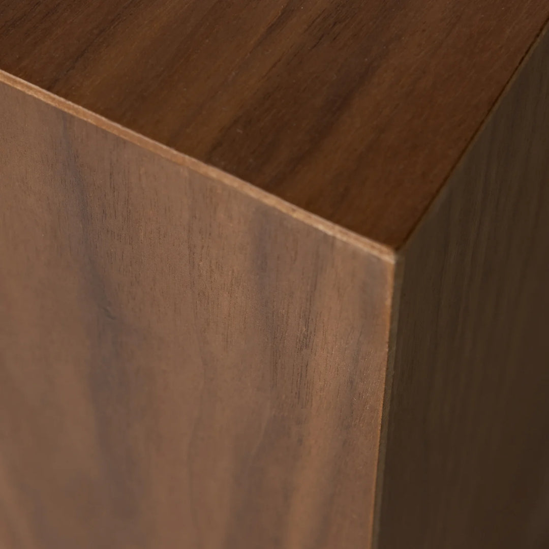 WOOOD Enid plantenstandaard hout walnoot