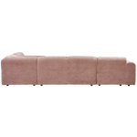 Hoekbank Rechts Woood CLOUD geweven chenille taupe