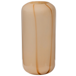 Wood-ARLES VAAS GLAS MET STREEP NATUREL