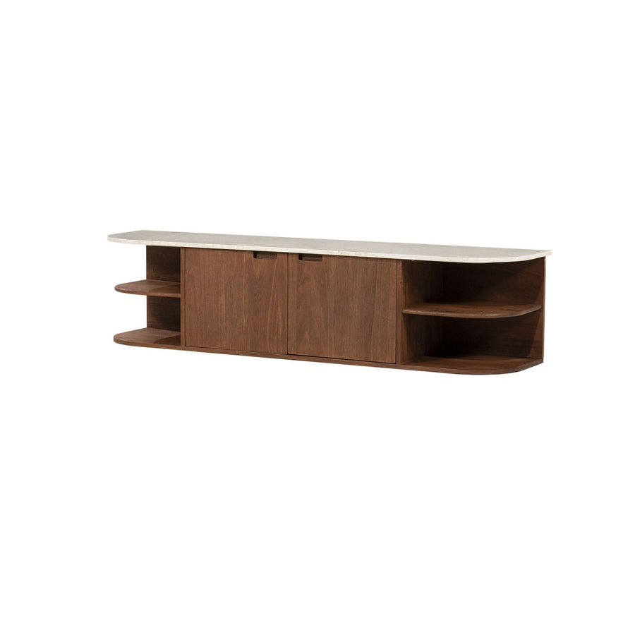 TV-meubel Vigo 160 cm – mangohout & botochino