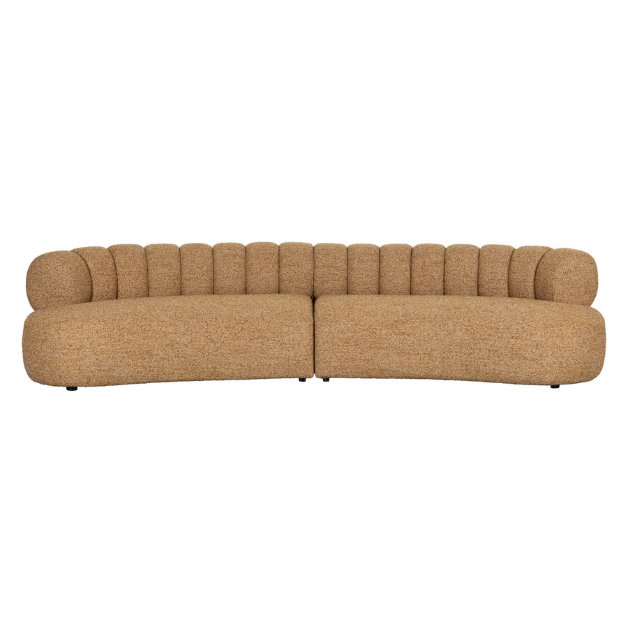 Dutchbone Duvane 4,5-zitsbank bruin