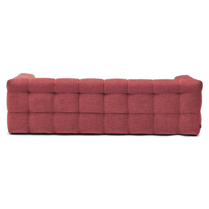 3-Zitsbank Oud Roze – Luxe Bubbel Designbank