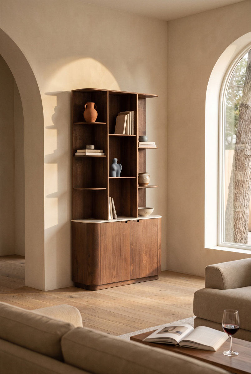 Kabinet Vigo 110x220 cm – mangohout & botochino