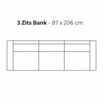 SEVN Annebeth – Modulaire Design Bank populairste opstellingen