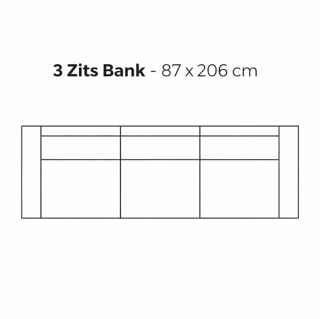 SEVN Annebeth – Modulaire Design Bank populairste opstellingen