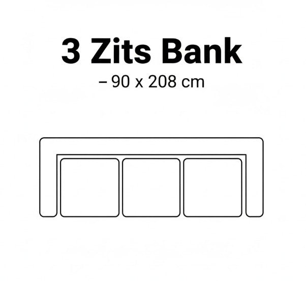 SEVN Denise – Modulaire Design Bank losse modules-zelf samenstellen