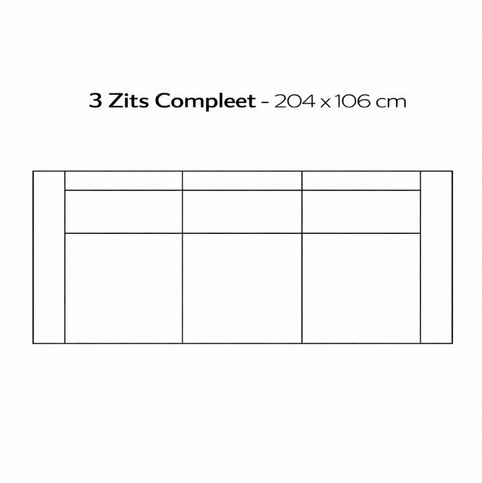 SEVN Tori – Modulaire Design Bank losse modules-zelf samenstellen